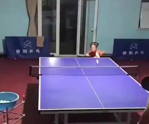 this girl is amazing at table tennis