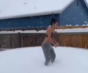 flipping in the winter