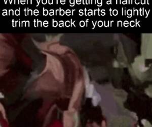 trims the back of your neck