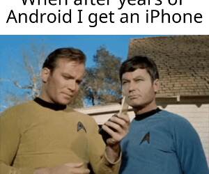 after years on an android
