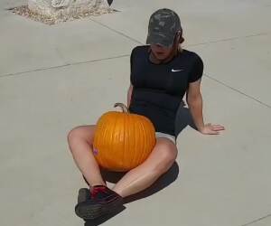 crush that pumpkin