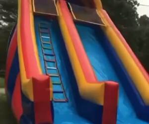 hold my beer while i try the slide