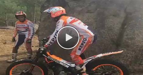 dirt bike climbing