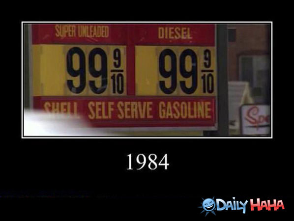 Gas Back Then funny picture
