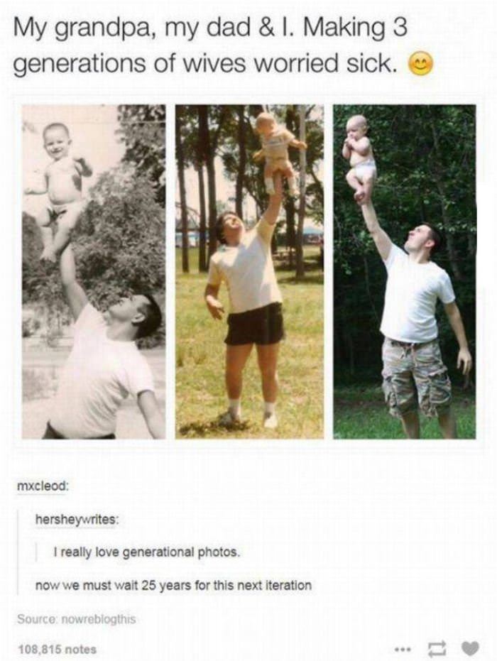 3 generations funny picture