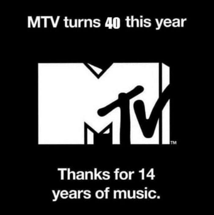 MTV turns 40 this year