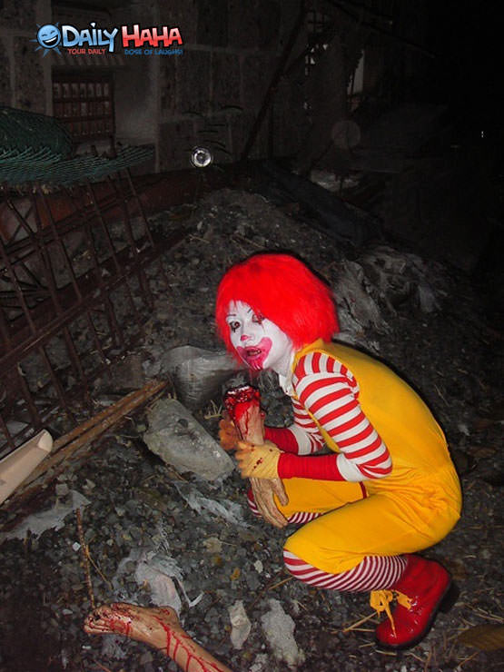 Ronald McDonalds Evil Twin