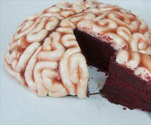 a brain cake