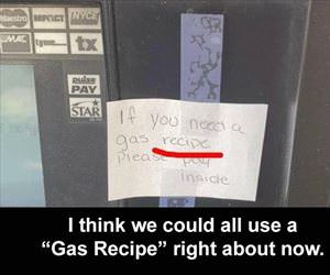a gas recipe