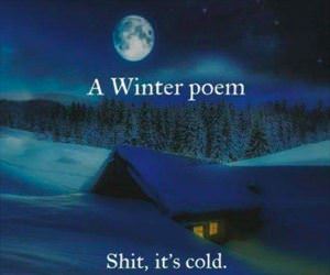 a winter poem