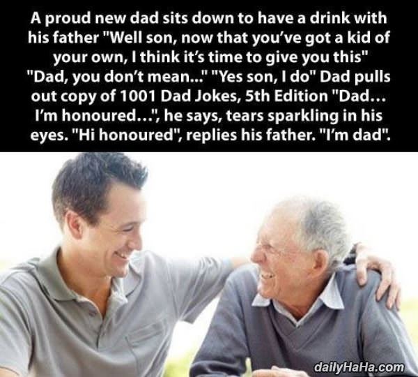a proud new father funny picture