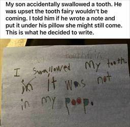 accident tooth