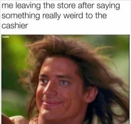 after leaving the store