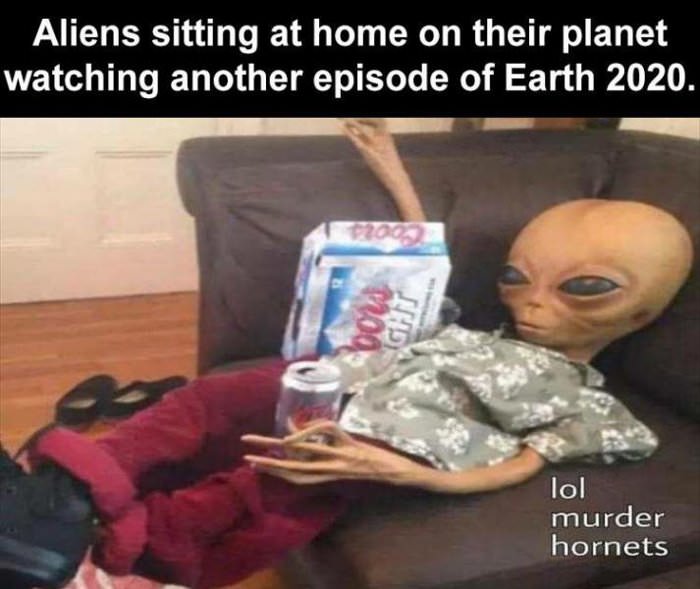 aliens watching