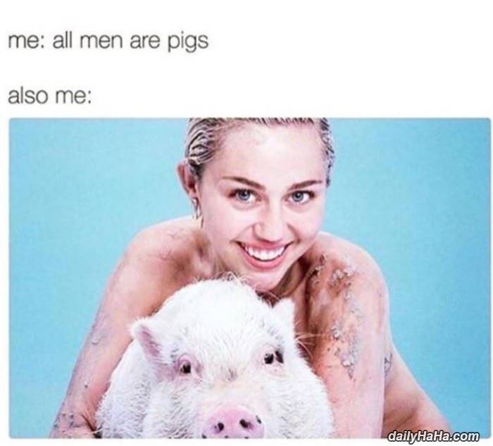 all men are pigs funny picture
