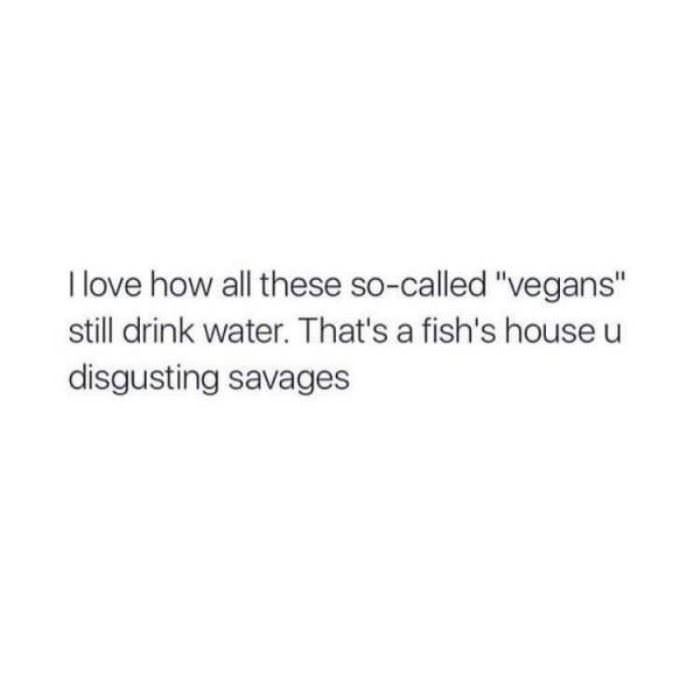 all these so called vegans funny picture