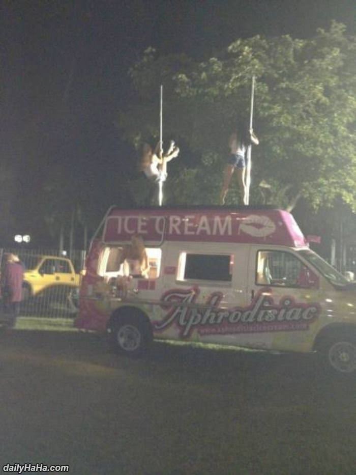 an adult ice cream truck funny picture