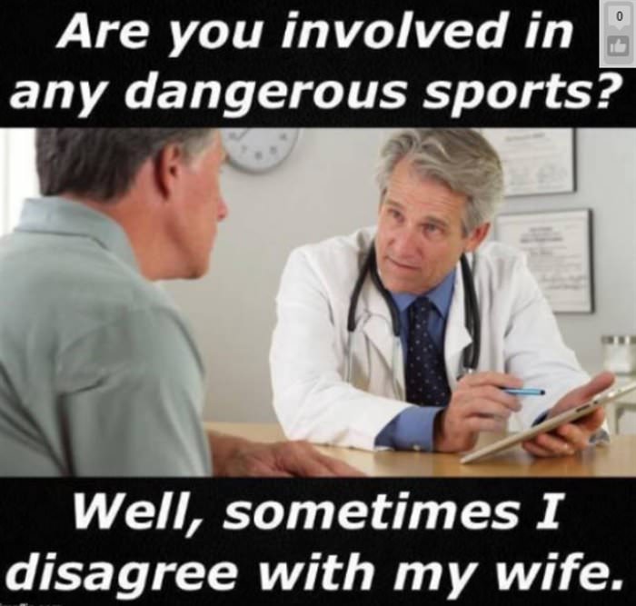 any dangerous sports ... 2