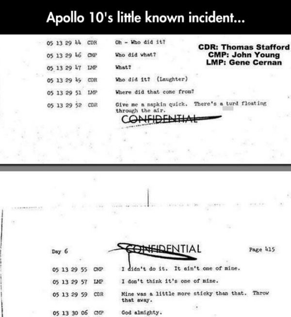 Apollo 10 funny picture