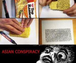 Asian Conspiracy funny picture