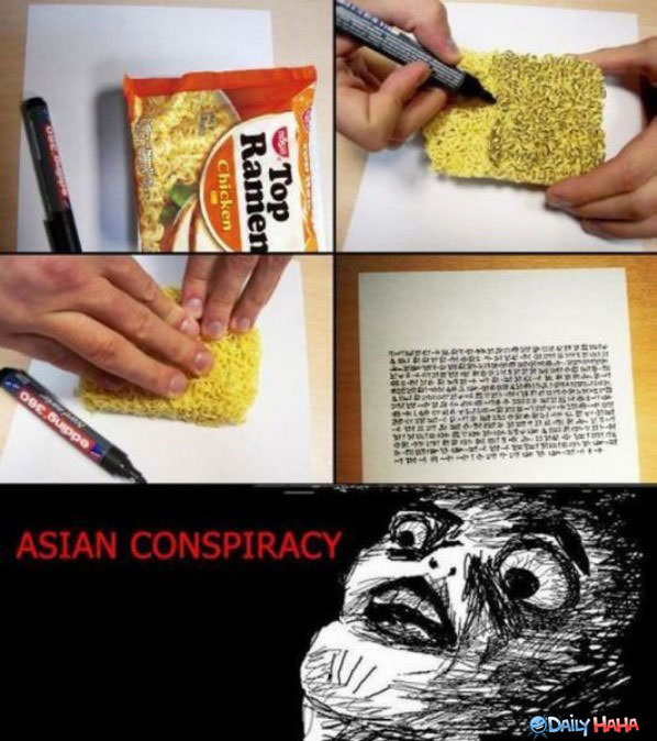 Asian Conspiracy funny picture