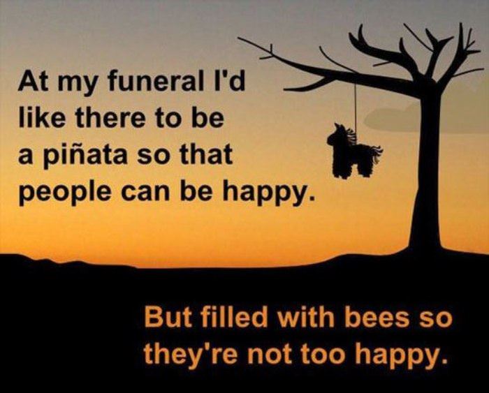 at my funeral funny picture