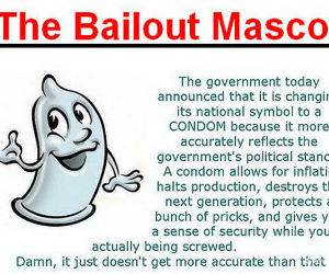 Bailout Mascot funny picture