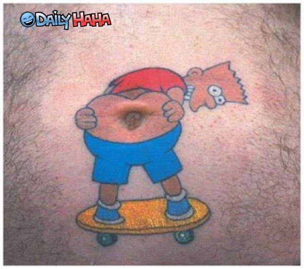 Bart Simpson Tattoo