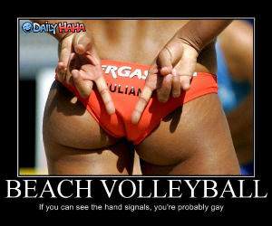 Beach Volleyball Signals