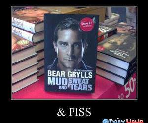 Bear Grylls funny picture