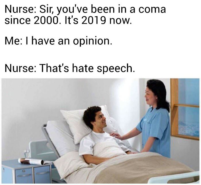 been in a coma