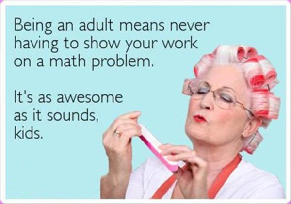 Being An Adult Today funny picture