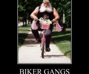 Biker Gangs funny picture