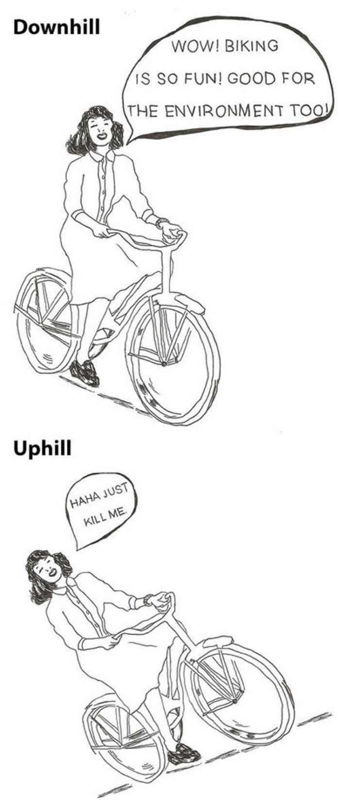 biking funny picture