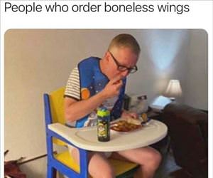 boneless wings