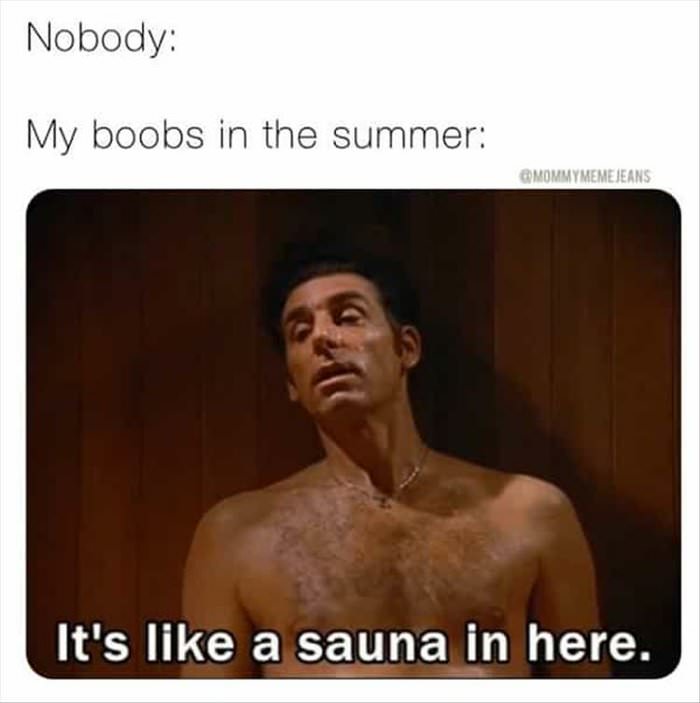 boobs in the summer