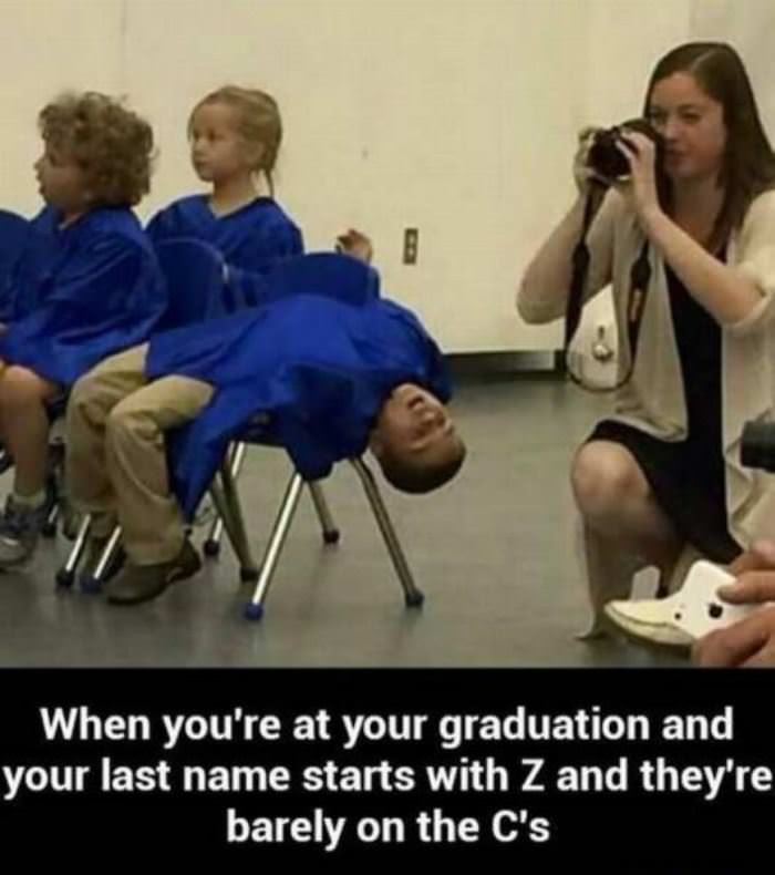 bored at graduation funny picture
