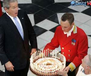 Bush Loves Birthdays