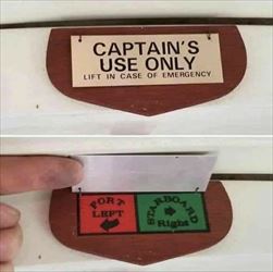 captains use only