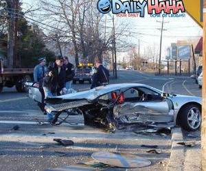 horrible car crash