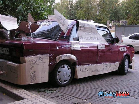 Cardboard Body Kit