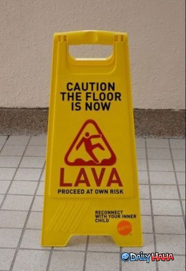 Caution funny picture