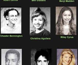 Some Celebrity Yearbook Photos funny picture