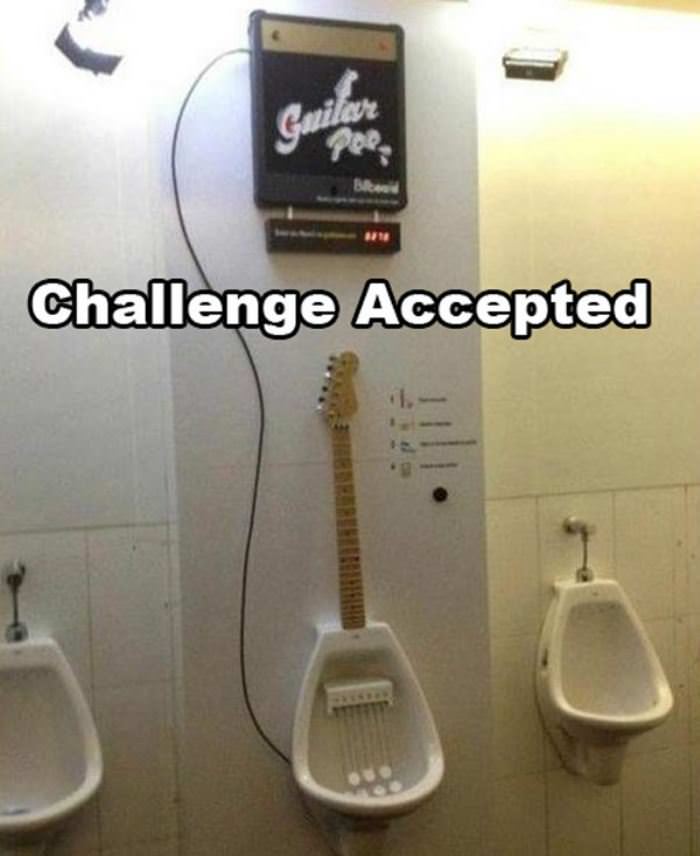challenge accepted funny picture