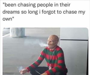 chasing everyone