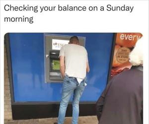 checking your balance
