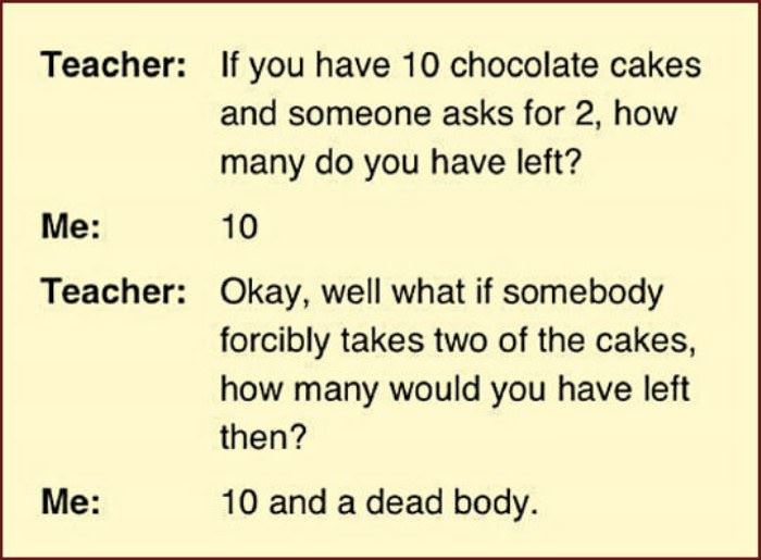 chocolate cakes funny picture