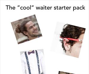 cool waiter starter pack