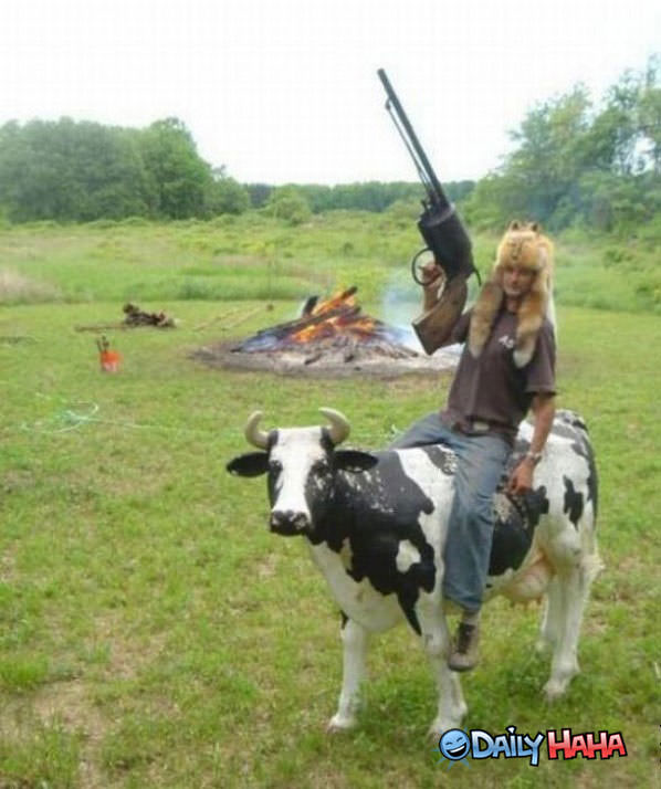 Redneck Cowboy funny picture