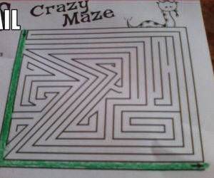 Crazy Maze Fail funny picture